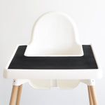 IKEA Highchair Silicone Placemat - Cinder Black