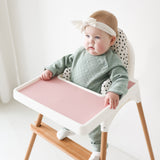 IKEA Highchair Silicone Placemat - Dusty Rose