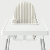 Highchair Cushion Cover - Grand Millennial Stripe