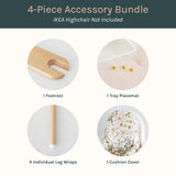 IKEA Highchair Accessory Bundle - Sweet Daisy
