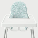 Highchair Cushion Cover - Beach Waves