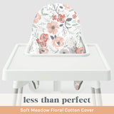 Less Than Perfect: Soft Meadow Floral COTTON Cushion Cover