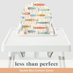 Less Than Perfect: Tackle Box COTTON Cushion Cover