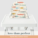 Less Than Perfect: Tackle Box COTTON Cushion Cover