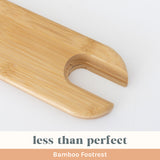 Less Than Perfect: Bamboo Footrest