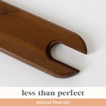 Less Than Perfect: Walnut Footrest