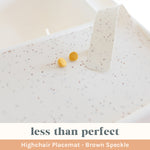 Less Than Perfect: Brown Speckle Placemat