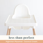 Less Than Perfect: Coconut Cream Placemat