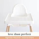 Less Than Perfect: Coconut Cream Placemat