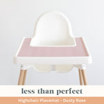 Less Than Perfect: Dusty Rose Placemat