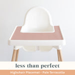 Less Than Perfect: Pale Terracotta Placemat