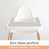 Less Than Perfect: Stone Grey Placemat