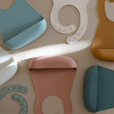 Silicone Bib - Boho Brown