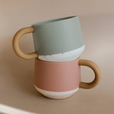 Silicone Mug - Desert Sage/Brown Speckle