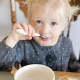 Fork and Spoon Set - Brown Speckle