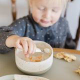 Silicone Bowl - Desert Sage/Brown Speckle