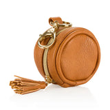 Cognac Diaper Bag Charm Pod Keychain