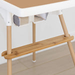 IKEA Highchair Adjustable Footrest - Bamboo