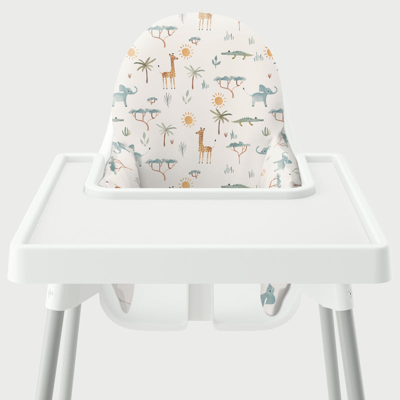 Highchair Cushion Cover - African Adventure