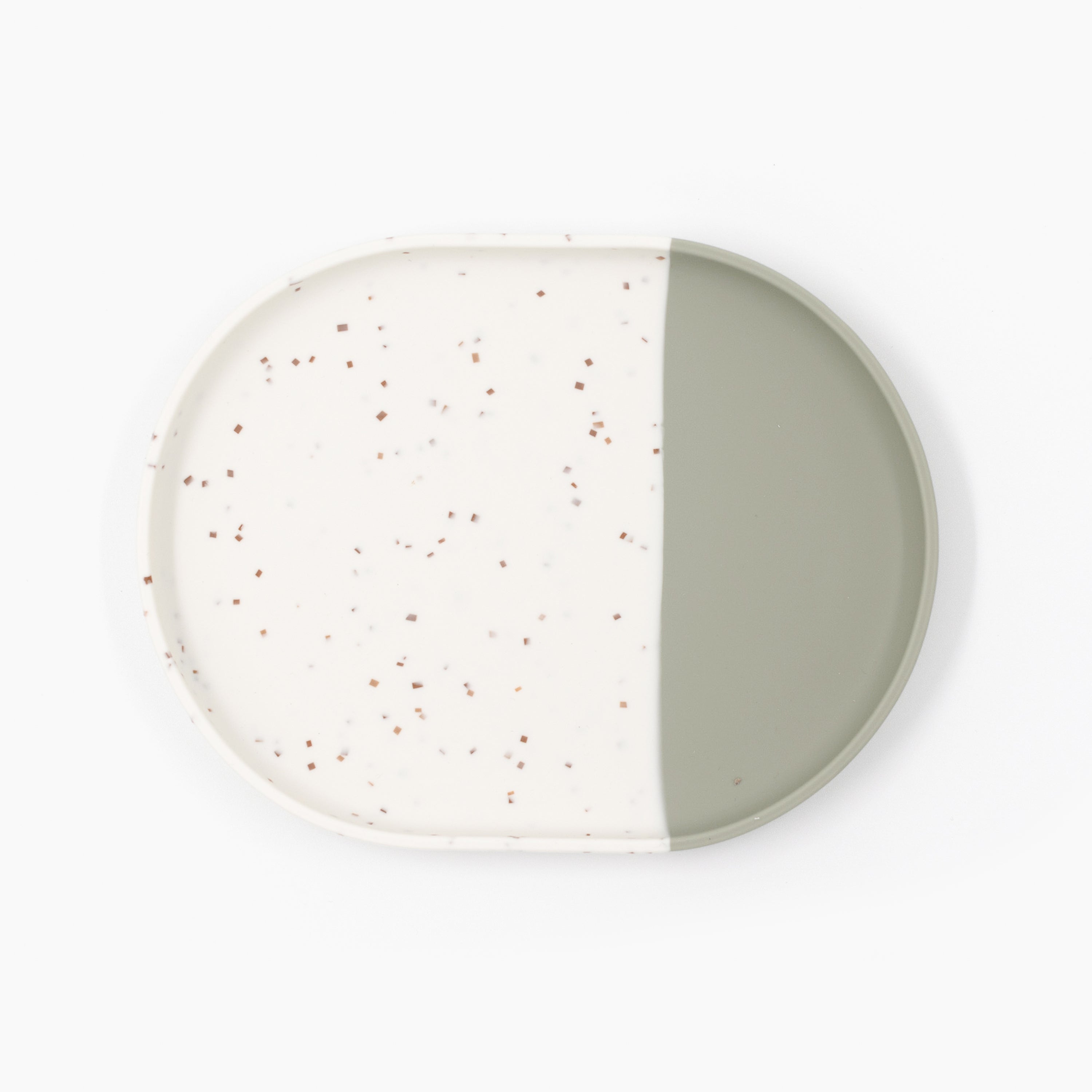 Silicone Plate - Desert Sage/Brown Speckle