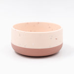 Silicone Bowl - Pale Terracotta/Blush Speckle