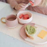 Dinnerware Bundle - Pale Terracotta/Blush Speckle