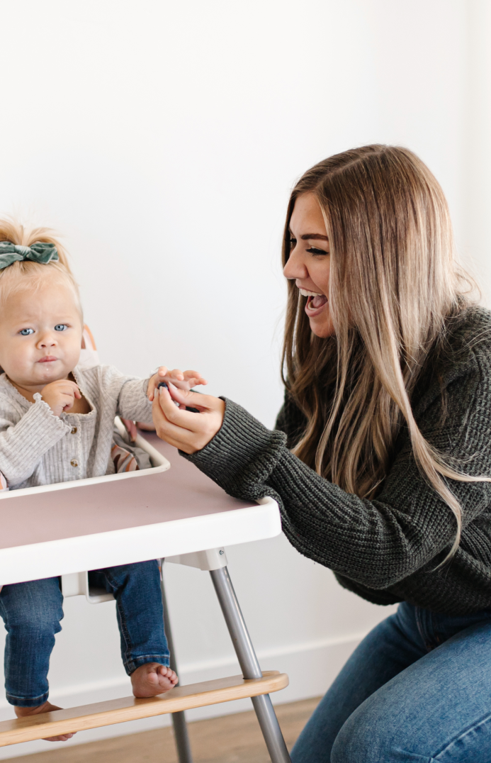 Adjustable Eco-Friendly Bamboo Highchair Footrest, The Woodsi