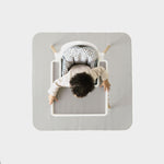Large Silicone Splat Mat - Stone Grey