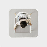 Large Silicone Splat Mat - Stone Grey