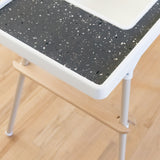 IKEA Highchair Silicone Placemat - Terrazzo on Midnight