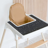 Terrazzo on Midnight IKEA Highchair Specialty Placemat