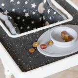 IKEA Highchair Silicone Placemat - Terrazzo on Midnight