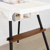 Walnut Adjustable Highchair Footrest