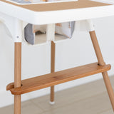 IKEA Highchair Adjustable Footrest - Cherry