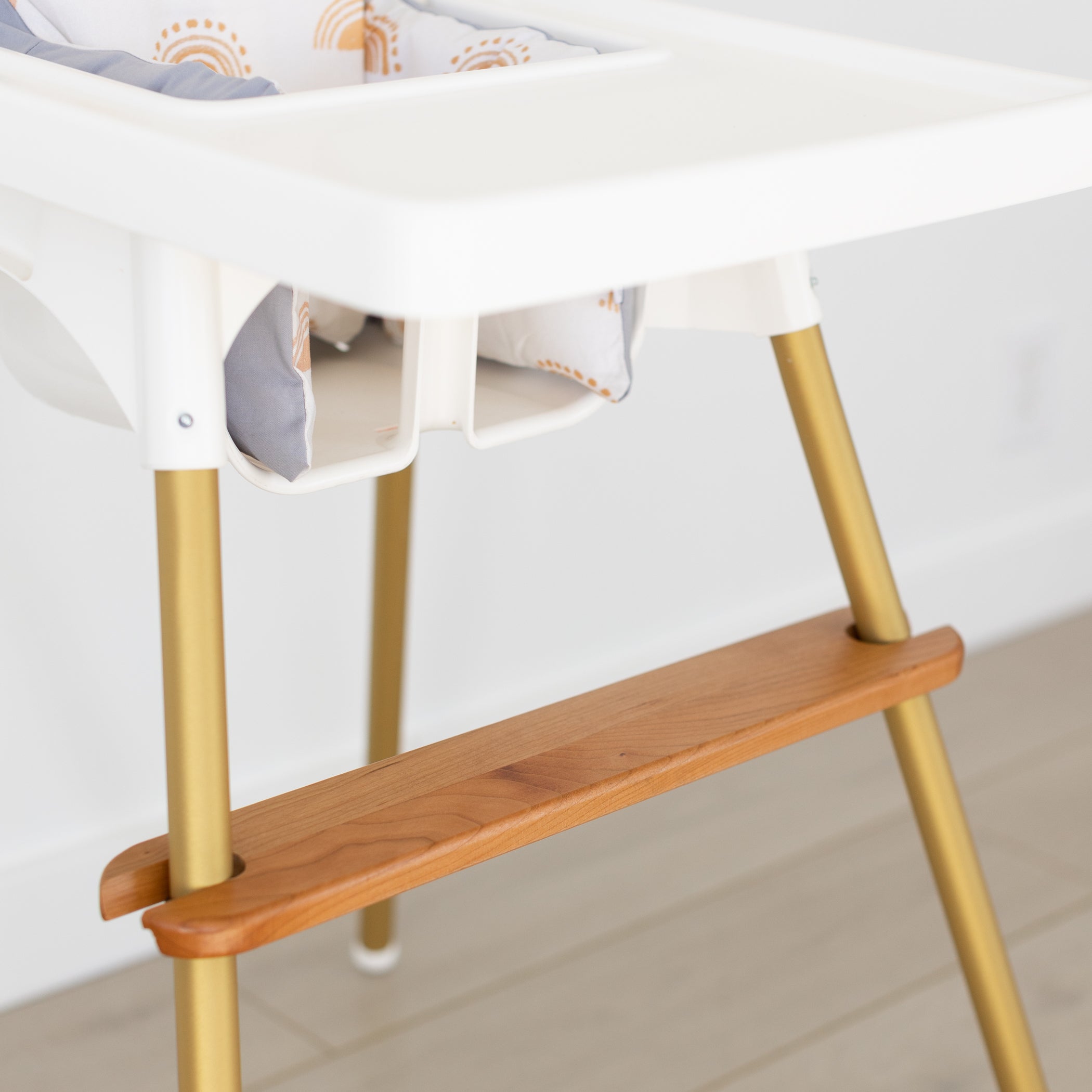Walnut Adjustable Highchair Footrest – Yeah Baby Goods