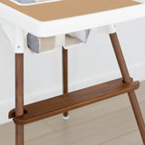 Walnut Adjustable Highchair Footrest