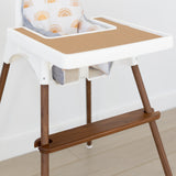 Walnut Adjustable Highchair Footrest